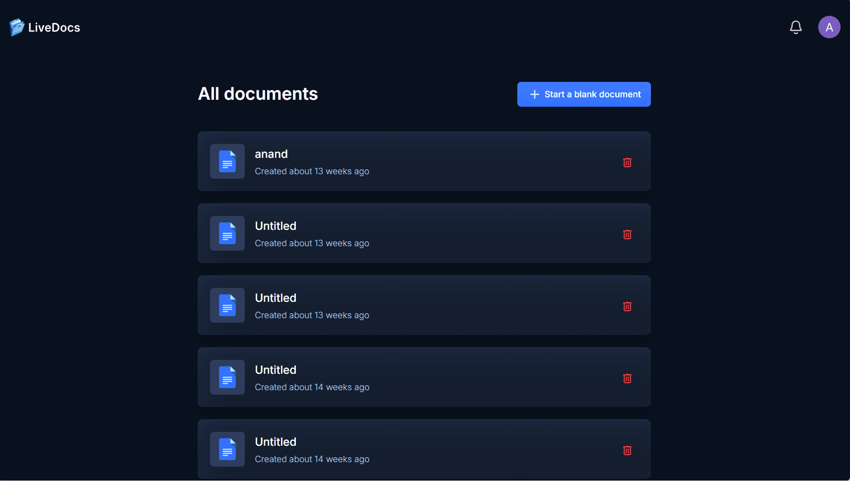 Collaborative Document Editing Platform