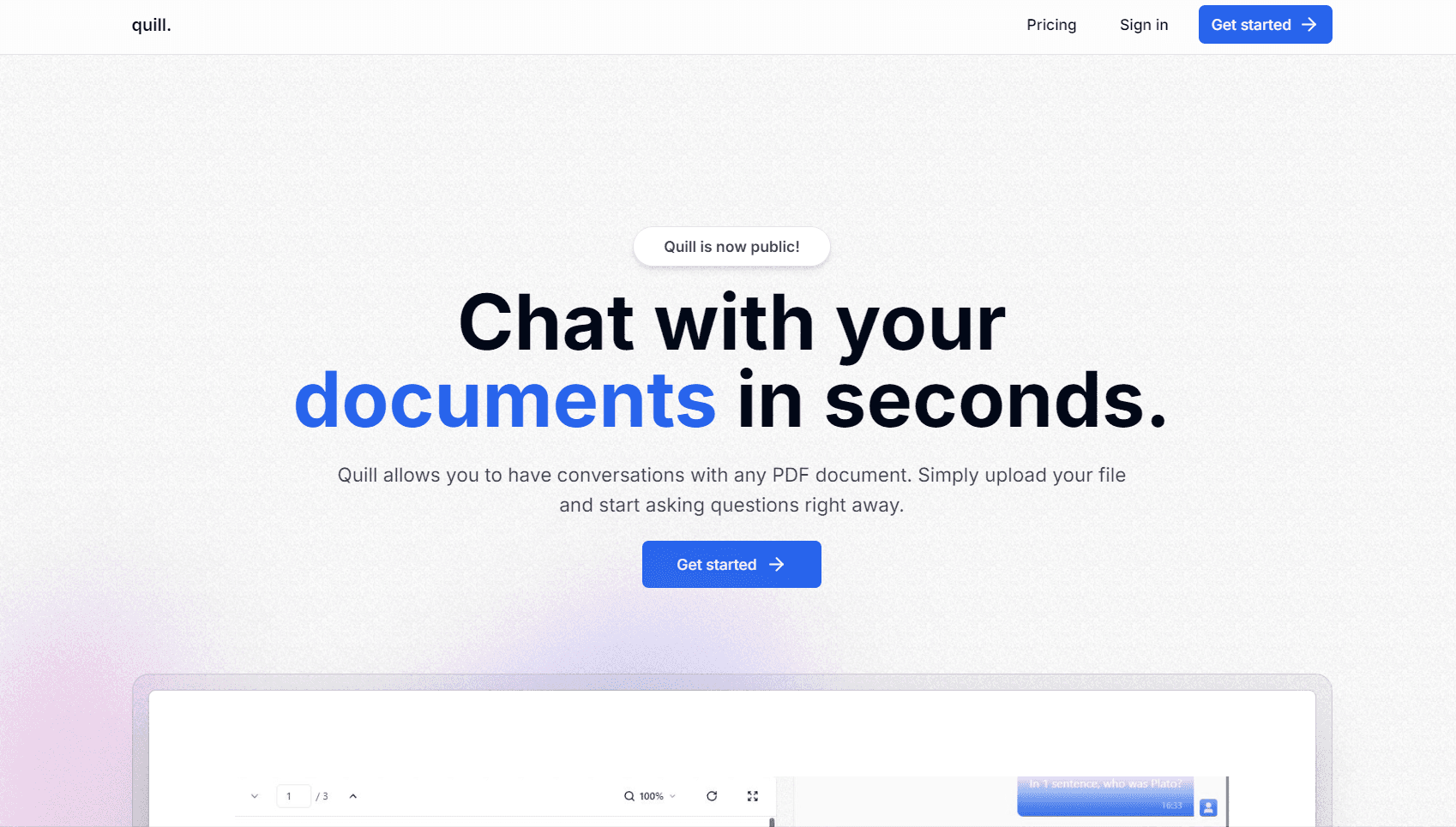 Document Summarizer tool